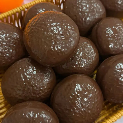 Pudding-made balls, crunchy extruded balls, soft and bouncy toys, creamy smooth texture, leisure toy, ASMR sensory stress-relief