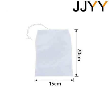 JJYY 100/200/300 Mesh Nylon Filter Nut Milk Bag Net Yogurt Tea Beer Coffee Oil Food Filter Strainers Mesh Kitchen Strainer Bags
