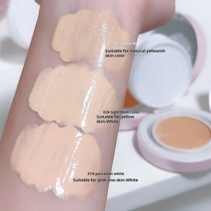 Refreshing Concealer Makeup Holding Air Cushion Matte Naked Color Makeup Holding Girl Formal/Replace