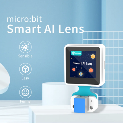 ELECFREAKS AI Smart Lens Kit AI Artificial Intelligence Camera Learning STEAM Maker Education Programming Robot for Micro:bit