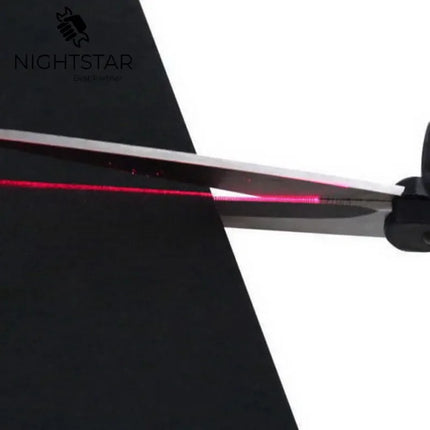 2026 Popular New Professional Laser Guided Scissors For home Crafts Wrapping Gifts Fabric Sewing Cut Straight Fast Scissor Shear