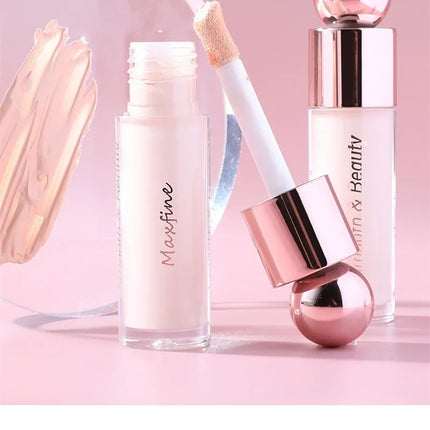 Cream Concealer Full Coverage Foundation Cream For Dark Skin Oil-Control Korean Moisturizing Foundation Lasting Base Makeup
