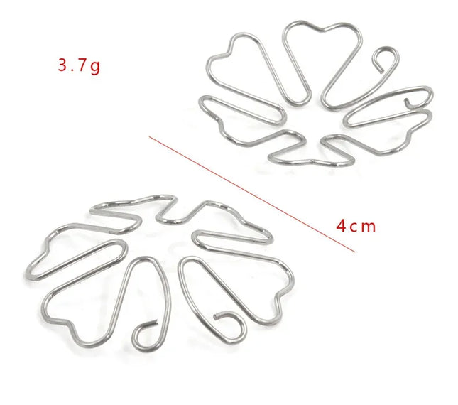 4/2pcs Stainless Nipple Clip Sex Toys Exotic Accessories for Couples Breast Masturbators Adult Games BDSM Cosplay Flirting Clamp