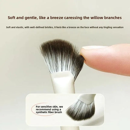 Cloud Porcelain 8-Piece Eyeshadow Brush Set Soft Bristle Blade Edge Eyeshadow Brush Nasal Shadow Brush Eye Makeup Diffusion Brus