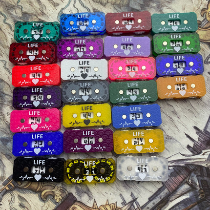 New Life Tracker for Fantasy & Sci-Fi Model Building Kits: 41x20x9mm LIfe Tracker