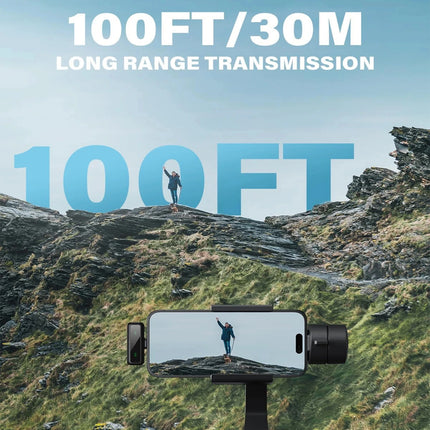 Lavalier Wireless Microphone 80mAh Rechargeable Battery Clip-On Podcast Mic for Streaming Vlogging Voice Recording Plug & Play