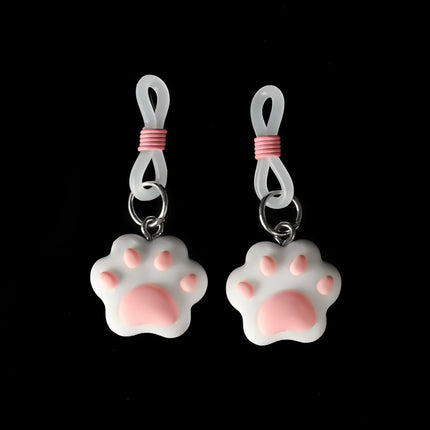1Pair Women Silicone Nipple Clamps SM Toy Adult Sex Chest Bell Clitoris Stimulation Small Bell Clips Sex Toys Breast Stimulator