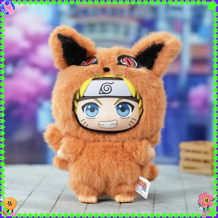 ii Shippuden Beast Party Series Cute Plush Doll Toy Cartoon Backpack Pendant Anime Peripheral Gift Box Naruto Blind Box Gift