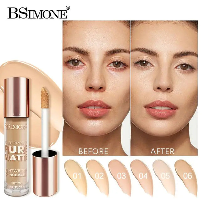 BSIMONE Face Concealer Face Foundation Contour Stick Long-wear Lightweight Brighten Stick Blemish Contouring Beauty Makeup