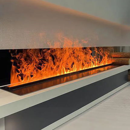 Local Stock USA EU 3D Water Vapor Fireplace   with UV Electric Fireplace TV Stand Inserts Living Room Decorative, Fast Delivery