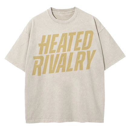 100% Cotton Vintage Washed Heated Rivalry Ilya Rozanov 81 Boston Raiders T Shirt Men Scott Hunter Shane Hollander Acid Wash Tees