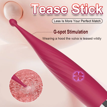Powerful 10 Frequency Female Masturbation Vibration Toy Clitoral G-spot Stimulator Adult Supplies for Women Couples Fun Games