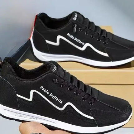 Autumn New Style 2025 Breathable Casual Thick Bottom Lazy Man Sports Board Shoes Again Shoe Slip-On Men's Shoes Comfortable Sne...