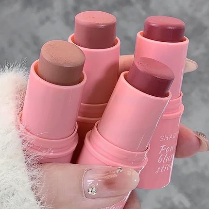 Velvet Matte Smooth Blush Stick Long-lasting And Low Saturation Natural Makeup Effect And Easy To Apply