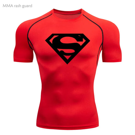 Men's Compression Sports T-Shirt - Quick-Dry Fitness