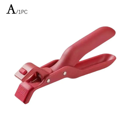 Multi-Purpose Anti-Scald Bowl Holder Clip Solid Color Color Anti 2 Scalding Home Clip Tools Silicone Kitchen