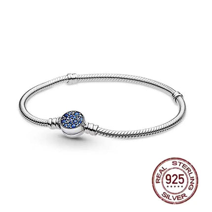 NEW 100% S925 pure silver Spider Man snake bone bracelet, suitable for original DlY bracelet, women's fashionable jewelry gift