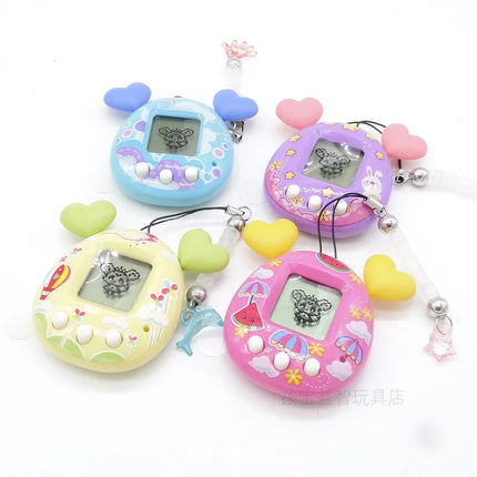 Tamagotchi Electronic  Tuoma Songzi Dream Moon Elf  Machine Game Machine Pet Cats Dogs Rabbits Children Toys Birthday Gifts