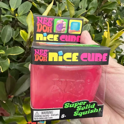 Hot  Trending Nee Doh Jellyfish & Cube Squish Toy, Soft Jelly Squeeze Stress Relief Fidget Toy, Sensory NeeDoh for Kids & Adults