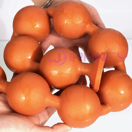 Egg Anal Beads New Long Anal Plug Silicone Butt Plug Sex Toys For Women Men Gay Vaginal Anal Balls Prostate Massage Sex Shop