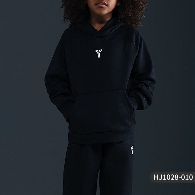 Nike Genuine Spring New Children's Leisure Fleece Lined Loose Hoodie HJ1028-010