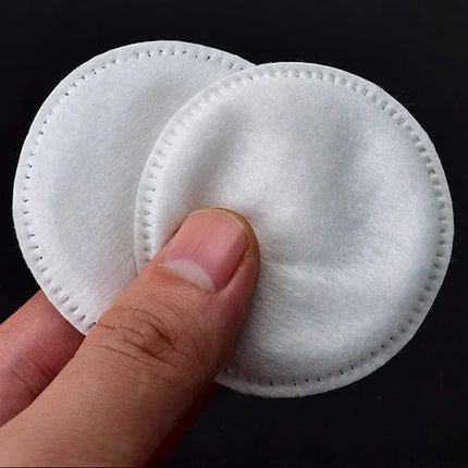 Disposable 100PCS Cosmetic Wipes Nail Art Cleaning Round Pads Soft Daily Supplies Facial Cotton Makeup Remover Tool