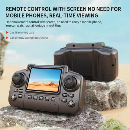E88 Pro 4K New Upgraded Drone Dual-Camera HD Aerial Photography Dron with Screen Foldable Quadcopter RC Toy for Kids Boys Gifts