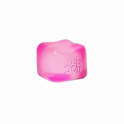 Needoh Fuzz Ball Smile Soft Jellyfish Squish Squeeze Toy Stress Anxiety Relief Stress Sensory Waterproof Water Play Sensory Toy