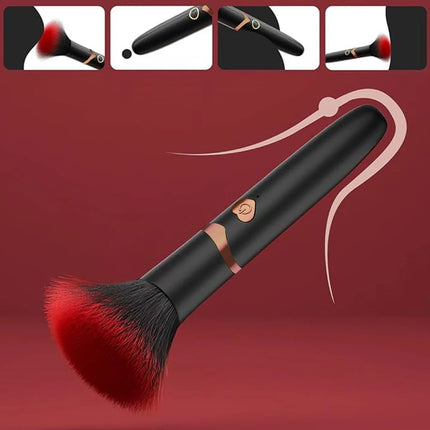 Vibrators Makeup Brush 7 Mode Vibration Nipple Clit Stimulator Female Bullet Massager Discreet Adult Sex Toy for Woman 18+