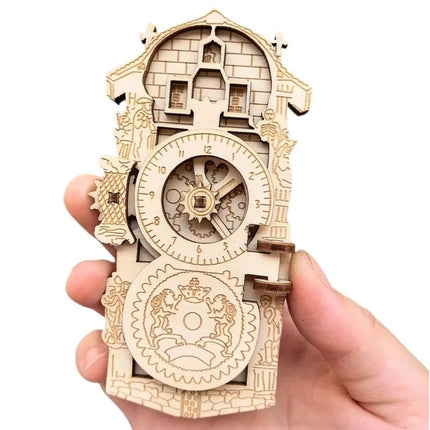 Wooden Prague Square Fridge Magnets Unique Design European Style Tourism Souvenir Magnets Souvenir Collection
