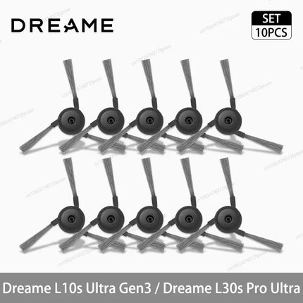Dreame L10s Ultra Gen3 / L30s Pro Ultra Robot Vacuum Cleaner Accessories Main Side Brush Mop Cloth Hepa Filter Dust Bag Spare