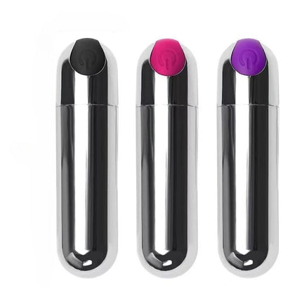 10-Speed Mini Bullet Vibrator Rechargeable Wireless Vibrating Anal Bullet Clitoral Stimulator Dildo Adult Sex Toys for Women