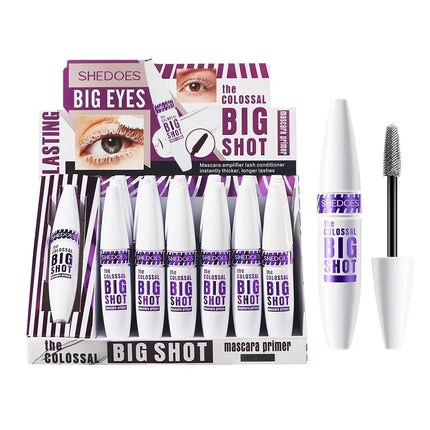 5D Volume Mascara Lasting Styling Waterproof Quick Dry WHITE Curling Lengthen Long Eyelash Silk Extension Cream Тушь Для Ресниц