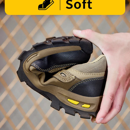 New men's safety shoes, puncture resistant work shoes, men's protective shoes, wear-resistant work boots  Tactical Boots
