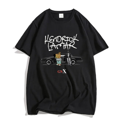 Kendrick Lamar X SZA GrandNational Tour 2025 T-shirts GNX Album Graphic Print T-shirt Cotton Summer Soft Tee-shirt Unisex Men Top