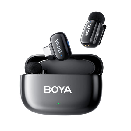 Boya mini Wireless Lavalier Microphone for iPhone Android Smartphone PC Computer , Vlogging TikTok YouTube Content Creators