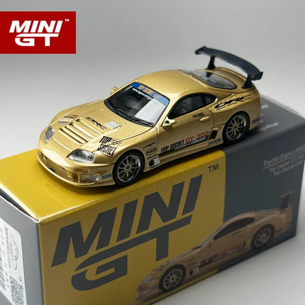 MINIGT 1:64 Supra A80 R35 Top Secret S680 Alloy Car Model 961 977 1045 1069 893 995 1129 987 774 1060 1177 954 1066 1061