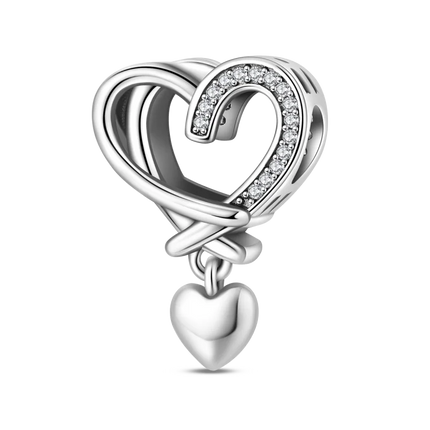 Original 925 Sterling Silver Charms Beads Cute Mushroom Unicorn Love Wings Pearl Charm for Bracelet Pendant Woman Girl Jewelry