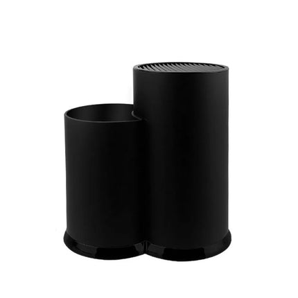 Multifunctional Universal Knives Holder 2/3 Grid Plastic Kitchenware Drain Rack Black/White Flatware Storage Box Fork
