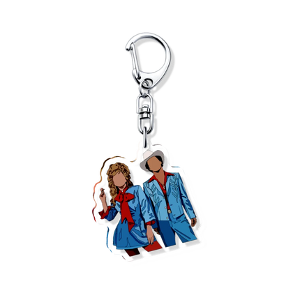 Lady Gaga Abracadabra Sexy Actress Acrylic Icon Keychain Cool Bag Charm Pendant Fan Key Chain Souvenir Creative Friend Kingring