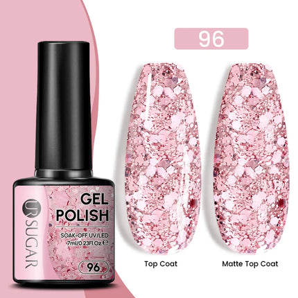 UR SUGAR 7.5ml Dark Wine Red Nail Gel Polish Autumn Gel Paint Nail Art Semi Permanent Nail Art Manicure Soak Off LED UV Nail Gel