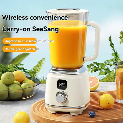 Household Automatic Fruit Vegetable Juicer Large Capacity Portable Travel Juice Cup Multifunctional Electric Blender Mixer