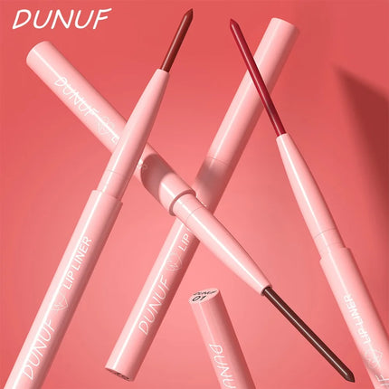 12color Velvet Matte Lip Liner for Easy Coloring Lip Makeup Nude Red Brown Tint Lipliner Soft Smooth Lasting Lipliner Crayon Set