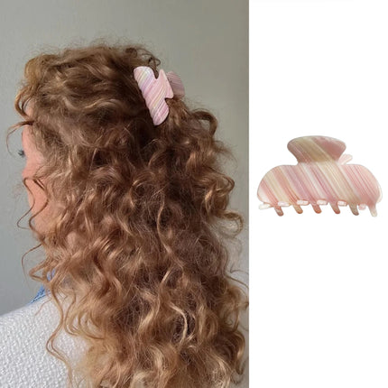 Cute Cherry Hair Clips for Women Girls Rhinestone Fruits Floral Bow Butterfly Acetate Hair Claws Shark Clip Hair Accessories