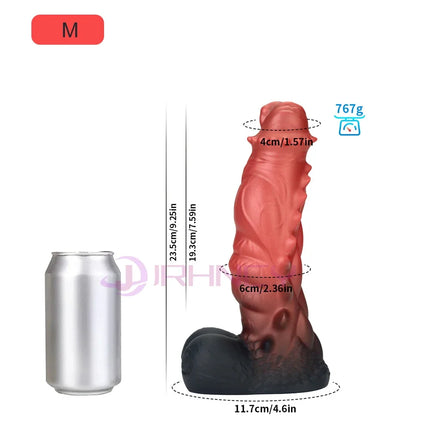 Monsters Dildo S-XXL Huge Anal Dildos with Suction Cups Silicone Fake Penis Vaginal Anal Plug 18+ Sex Toys for Women/Men