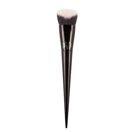 Kat Von D- Makeup Brush 10 Foundation Brush Soft Fiber Hair Elegant Black Handle Brand Makeup Brushes for Woman