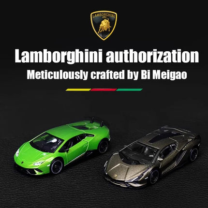 Bburago 1:64 Volkswagen Golf LAMBORGHINI sian fkp 37 Car Model Collection Kids Xmas Gift Toys for Boys Ferrari  Benz Volkswagen