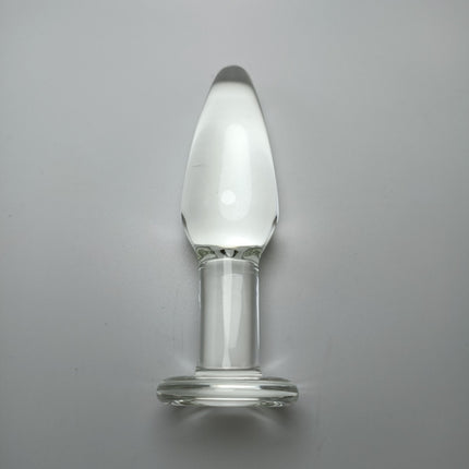 Glass Anal Plug 3 Size Butt Plugs Trainer Transparent Dildos Anal Plugs for Beginners Adult Set Products Sex Toys for Women Men