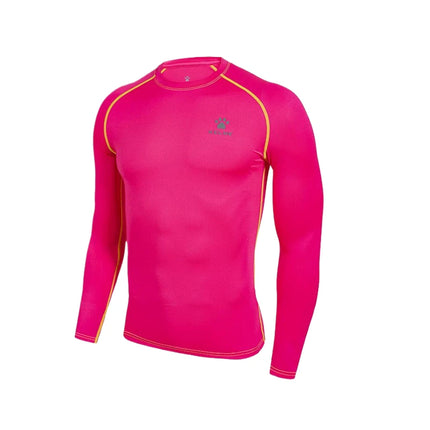 KELME Men's Running T-shirts Compression Shirts Bodybuilding Sports Tights Long Sleeves Exercise Workout Fitness 3891113