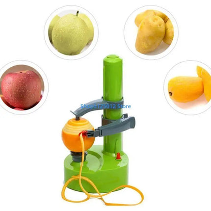 G8TC Electric Potato Peeler Stainless Steel Automatic Rotating Fruit Potato Peeler